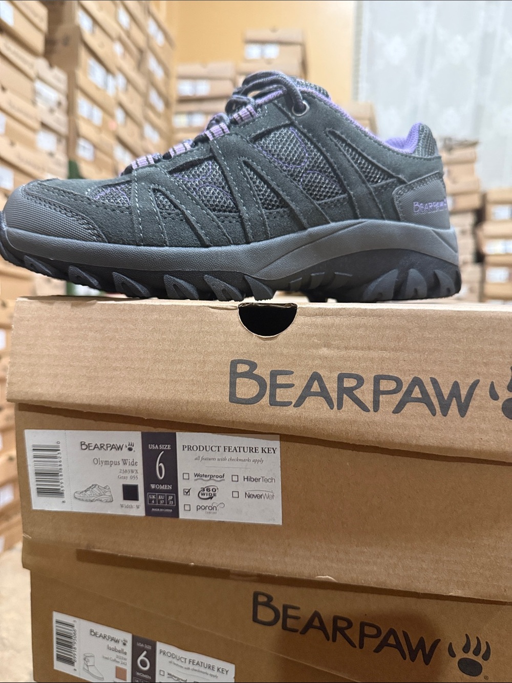 Bearpaw Olympus Wide gray